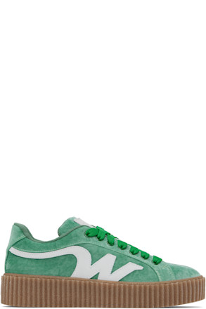 Green Dedalo Sneakers