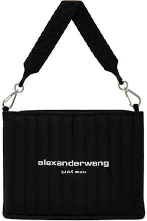 Black Elite Tech Shoulder Bag