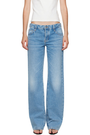 Blue Outland Denim Edition Mid Rise Balloon Jeans