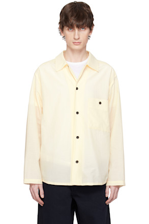 Off-White Italian Cotton French Shirt