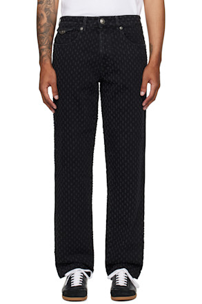 Black 5-Pocket Jeans