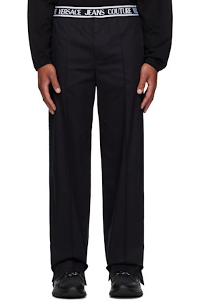Black Logo Trousers