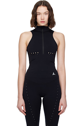 Black Compression Sport Top