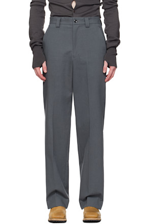 Gray New Trousers