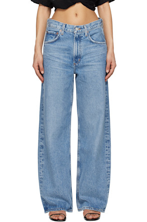 Blue Low Curve Jeans