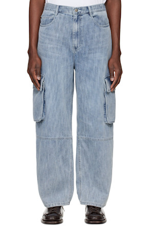 Blue Cargo Jeans