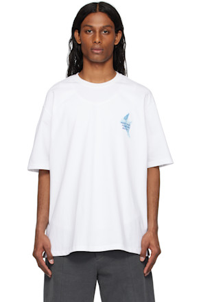 White 'Pastoral Fantasy' T-shirt