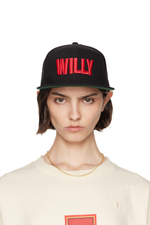 Black 'Willy' Cap