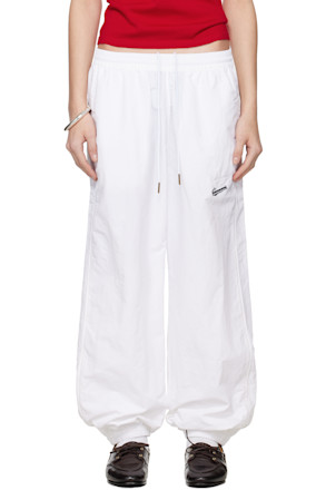 White Bad Boy Track Pants