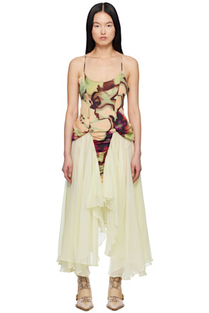 Green Magnolia Maxi Dress