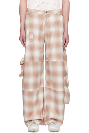 Orange Lawn Cargo Pants