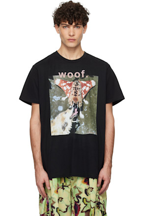 Black Printed T-shirt