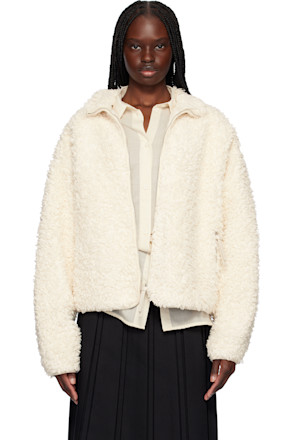 Off-White Zip-Up Jacket