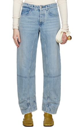 Blue Darted Jeans