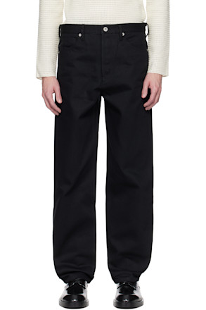 Black Regular Jeans