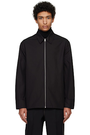 Black Zip Shirt