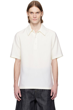 Off-White Virgin Wool Polo