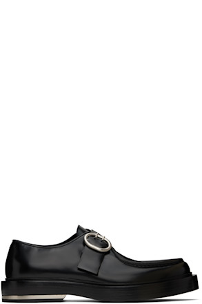 Black Leather Loafers