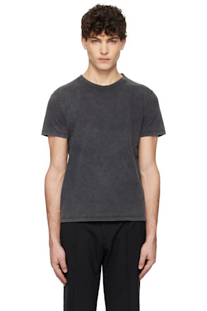 Black Signature Garment-Dyed T-shirt