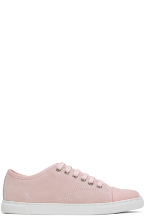 Pink DBB1 Leather & Suede Sneakers