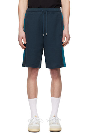 Blue Curb Side Shorts