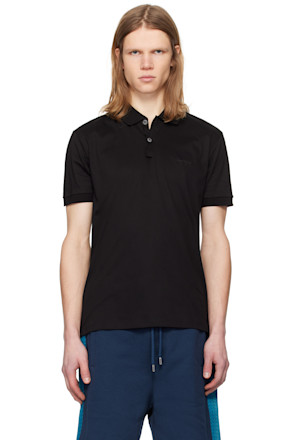 Black Regular Polo