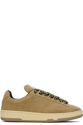 Tan Suede Curb Lite Sneakers