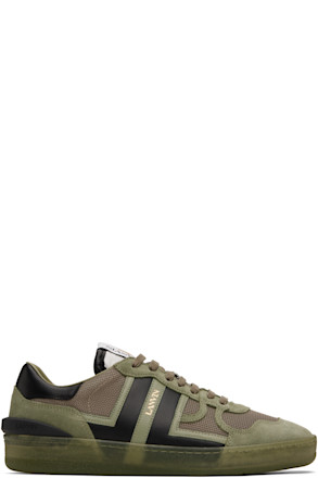 Khaki Clay Mesh Sneakers