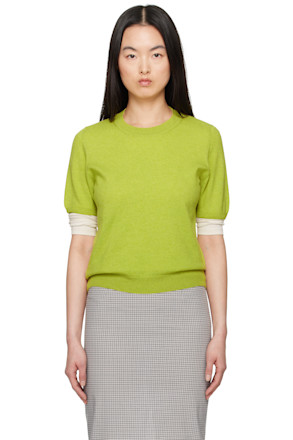 Green Emer Cashmere T-shirt