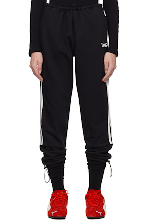 Black Toggle Tracksuit Lounge Pants