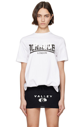 White Open Back T-shirt