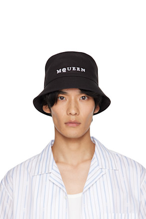 Black Logo Bucket Hat