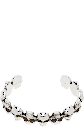 Multi-Skull Cuff Bracelet