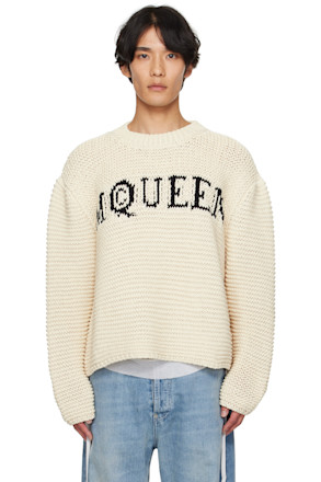 Off-White Crew Neck Long Sleeves Sweater