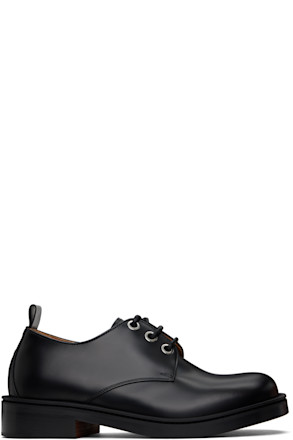 Black Trunk Lace Up Derbys