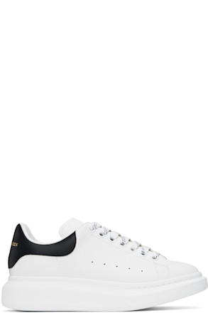 White & Black Oversized Sneakers