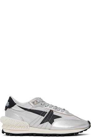 Silver Marathon Sneakers