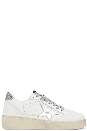 White Ball Star Sneakers