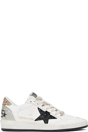 White Ball Star Sneakers