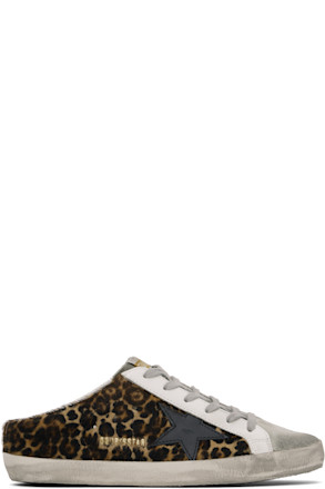 Brown Super-Star Sabot Sneakers