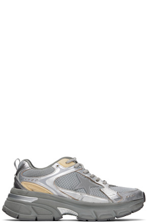 Silver Lightstar Sneakers