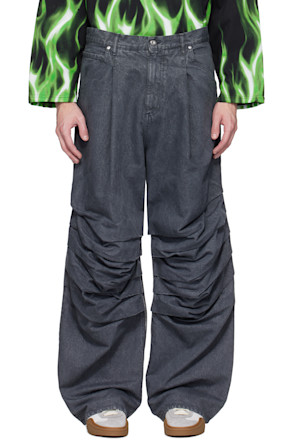 Gray 'Fat Angelo' Jeans