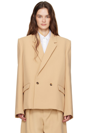 Beige Hailey Bieber Edition HB Blazer