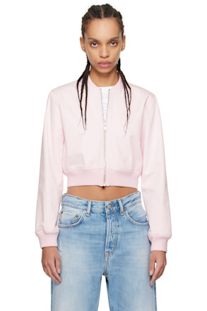 Pink GIVENCHY Medallion Slim Fit Bomber Jacket