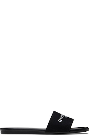 Black 4G Sandals