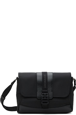 Black Small G-Trail Messenger Bag