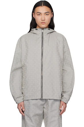 Gray Monogram 72 Jacquard Jacket
