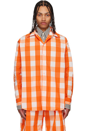 Orange Maxi Shirt