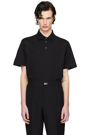 Black Classic Fit Polo