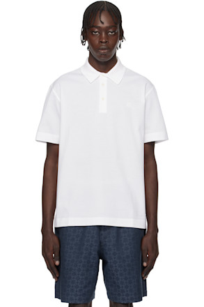 White 4G Detail Polo
